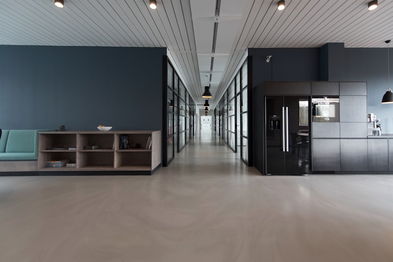 A modern workspace representing governed operating environments